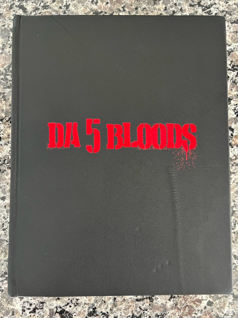 DA 5 BLOODS Screenplay Hard Cover Book